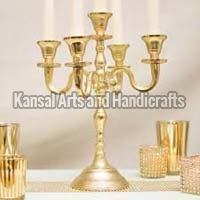 Brass Table Candle Holder