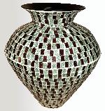 mosaic vases
