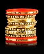resin brass bangles sets