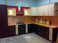 wooden modular kitchen