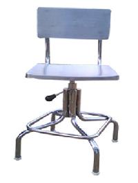 Stainless Steel Revolving Chair