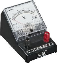 EDM-80 Desk Stand Voltmeter Black