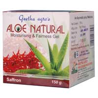 Aloe Natural Gel With Saffron