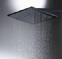 stainless steel ceiling mounted rain shower