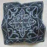Item Code :- HI - 411 Embroidered Pillow Covers