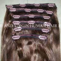 Clip in Real Human Hair Extensions