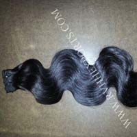 Natural Color Indian Human Weft Hair