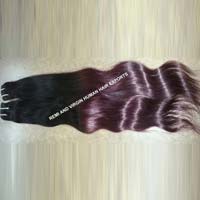 Ombre Color Indian Human Hair Extension with 1b & 99j
