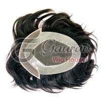 Front Lace Patch Hair Wig