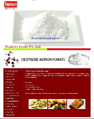 Dextrose Monohydrate Supplier in India
