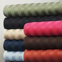Satin Stripe Fabric- Bed Sheets
