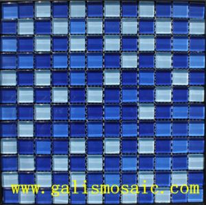 Swimming Pool Glass Mosaic-blue