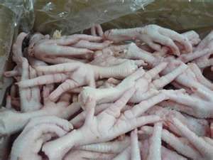 Processed Fozen Chicken Feet