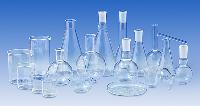 laboratory glass flasks