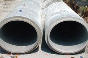 sewage cement pipes