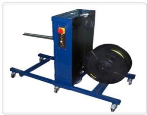 Side Seal Semi-auto Strapping Machine For Round Product