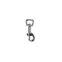 SWIVEL SNAPHOOK W/ SQUARE EYE, NICKEL