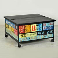 Painted Coffee Tables & Entertainment Centers