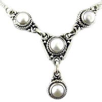 Silver Necklace 33
