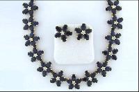 Sapphire Gold Necklaces - Vjm 4097
