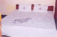 embroidered bed sheets