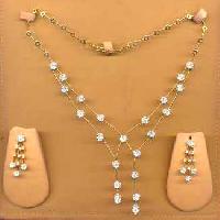 Diamond Necklace Set  - Dns 08