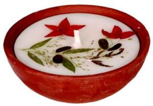 Clay Pot Candles- LT 58