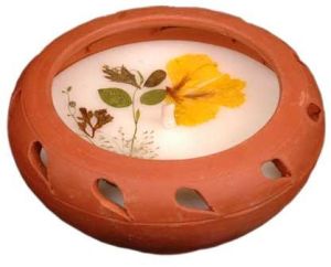 Clay Pot Candles - LT 66