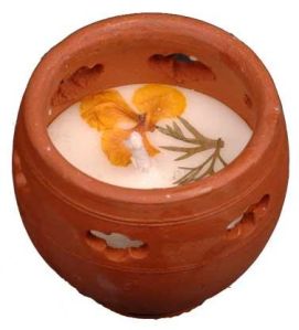 Clay Pot Candles - LT 67