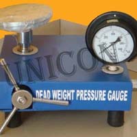 Dead Weight Pressure Gauge Tester