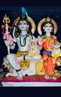 Marble God Shiv Pravati