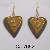 Brass Earring Antique (CJ-7652)