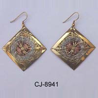Brass Earring (CJ-8941)