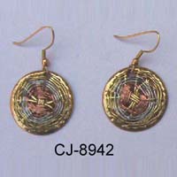 Brass Earring (CJ-8942)