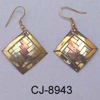 Brass Earring (CJ-8943)