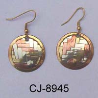Brass Earring (CJ-8945)