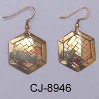 Brass Earring (CJ-8946)