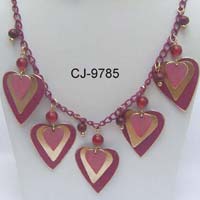Brass Necklace Set (CJ-9785)
