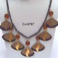 Brass Necklace Set (CJ-9787)