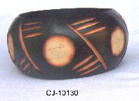 Wooden Bangle Antique (CJ-10130)