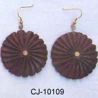 Wooden Earring (CJ-10109)