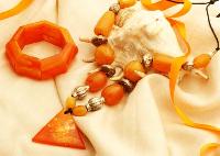 Fashion Pendants(orange) Fp-18