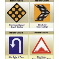 Solar Powered Road Signage