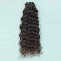 Wavy Weave-on human hair extensions