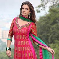 Viscose Anarkali Salwar Kameez