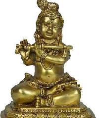 brass krishna statues