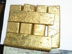 Raw Gold Bars