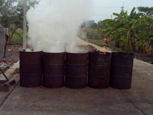 coconut shell charcoal