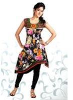 Cambric Printed Kurties
