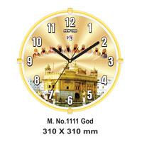 God Wall Clock